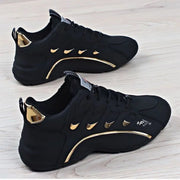 Luxury Men's Sneakers High Quality Leather Casual Shoes for Men Fashion All-match Sport Shoes Platform Comfor Men Running Shoes