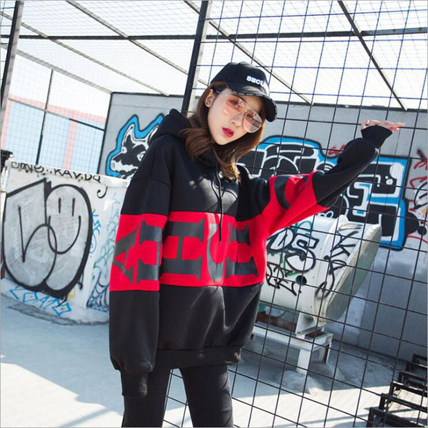 Hip Hop Hoodie Men Spring Fleece Street wear Hooded Cloth Soft Loose Style Letter Printed Suprem Mens Hoodies