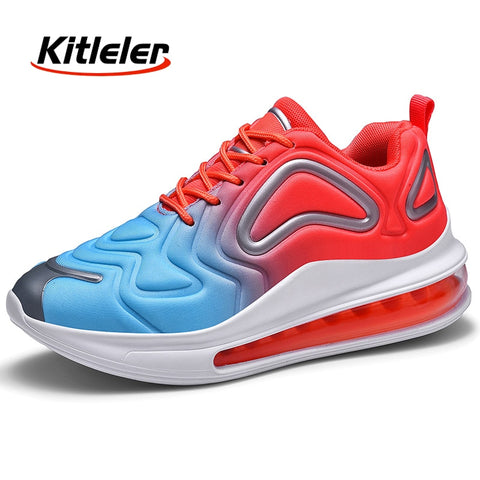 Air Cushion Running Shoes Men Lightweight Sneakers Men Outdoor Lightweight Big Size Sport Tennis New Fashion White Sneakers