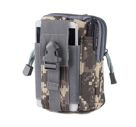 Men's Outdoor Camping Tactical Molle Pouch Belt Military WaistSoft Sport Running Pouch Travel Bags