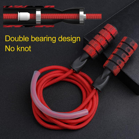 Jump Skipping Ropes Cable Adjustable Speed Crossfit Plastic Thick Double-bearing Skipping Rope Sports Fitness Equipments