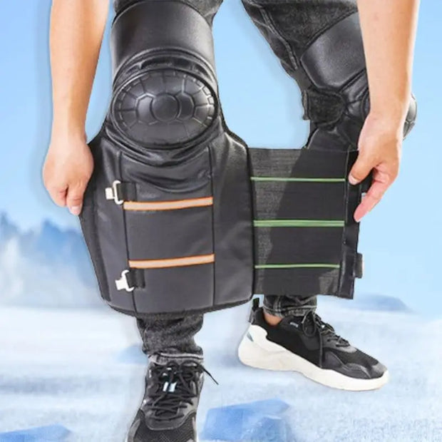 Warm Motorcycle Riding Knee Protectors Motorcycle Knee Pad Elbow Protective Combo Knee Protector Equipment Gear Outdoor Sport